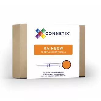 Connetix extra fagolyó csomag 16db - Szivárvány