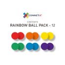 Connetix extra fagolyó csomag 16db - Szivárvány