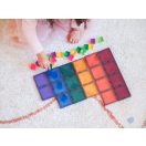 Connetix szivárvány téglalap szett - 18 db
