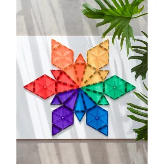 Connetix szivárvány geometriai szett - 30 db
