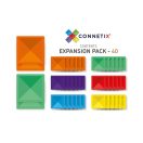 Connetix szivárvány négyzet szett - 42 db