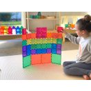 Connetix szivárvány négyzet szett - 42 db