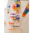 Connetix golyópálya szett - 92 db