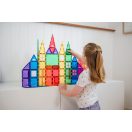 Connetix szivárvány kreatív építő szett - 102 db