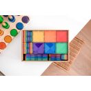 Connetix szivárvány kreatív építő szett - 102 db