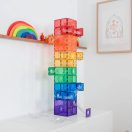 Connetix XXL rainbow golyópálya 134 db limitált kiadás