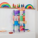 Connetix XXL rainbow golyópálya 134 db limitált kiadás