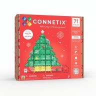   CONNETIX Christmas Tree - Limitált karácsonyi golyópálya - 71 db