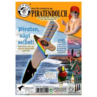 Djeco Kalóztőr készítő, fa - A/4