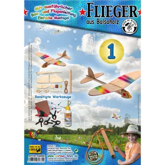 Djeco Balsafa repülő készítő készlet 01