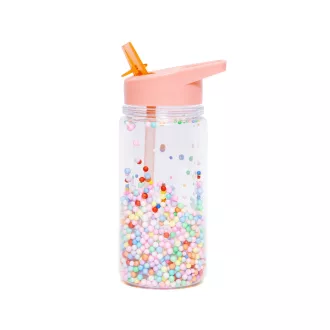 Petit monkey szívószálas kulacs macaron pops - Korall