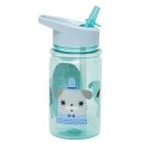 Petit monkey szívószálas kulacs - Kék