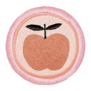 Djeco Irodaszer tartó két rekesszel sok zsebbel - Alma - Apple stationery kits