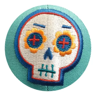 Djeco Baseball sapka - Hímzett Koponya mintás - Skull and crossbones
