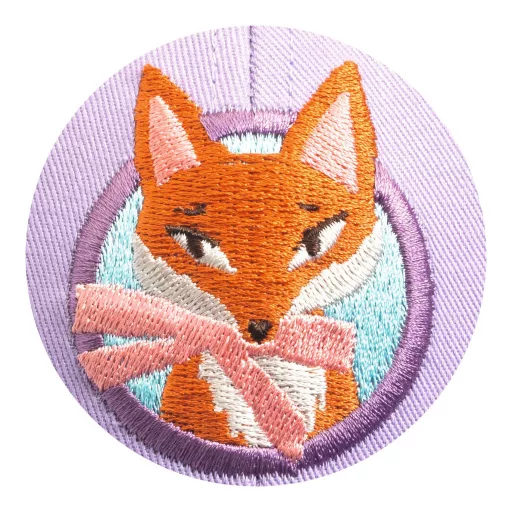 Djeco Baseball sapka - Hímzett Elegáns Róka mintás - Fox