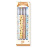   Djeco Metál filctoll készlet - 4 metál színben - 4 Elodie metallic markers
