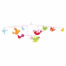 Djeco Szélmobil függődísz - Színes madarak - Colourful flight of fancy