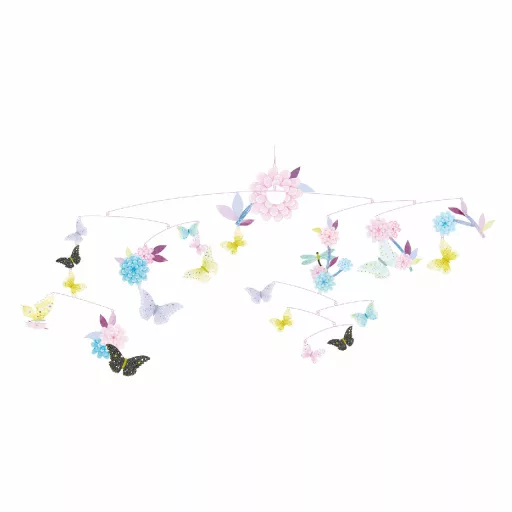 Djeco Szélmobil függődísz - Pillangó forgatag - Butterfly twirl