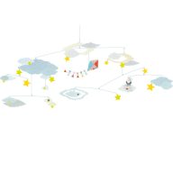   Djeco Szélmobil függődísz - Felhők között - Head in the clouds