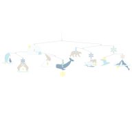   Djeco Szélmobil függődísz - Jegesmedvék - Polar bears (FSC)