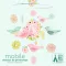 Djeco Szélmobil föggődísz - Tavaszi madárkák - Spring Birds