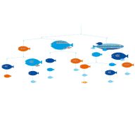   Djeco Szélmobil függődísz - Halak összhangban - Fishes in harmony