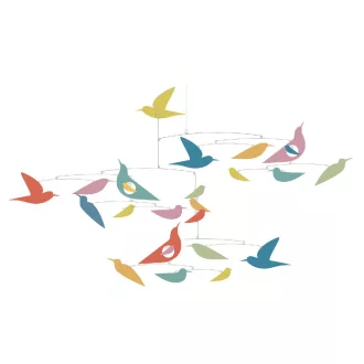 Djeco Mobile Katsumi - Oiseaux color  - FSC MIX