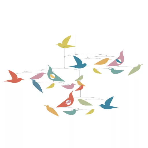 Djeco Mobile Katsumi - Oiseaux color  - FSC MIX