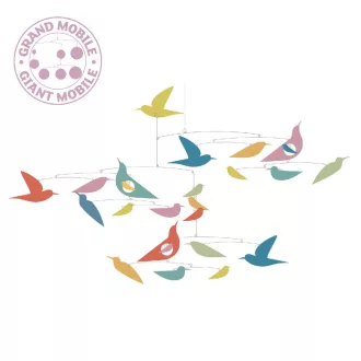 Djeco Mobile Katsumi - Oiseaux color  - FSC MIX