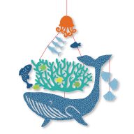 Djeco Minimobil - Bálna a tengerben - Whale under water