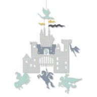   Djeco Minimobil - Várkastély sárkányokkal - Castle and dragons