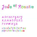 Djeco Falmatrica - Betűkészlet lánynak - Girls alphabet