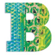 Djeco Dekorbetű - B - Peacock letter