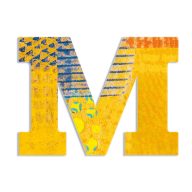 Djeco Dekorbetű - M - Peacock letter