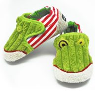   Djeco Bébi cipőcske - CROAKOS, a béka, 6-12 hónapos korig