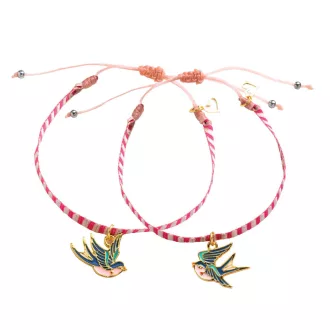   Djeco Ékszerkészítő készlet - Páros madarak - Bird Ribbons