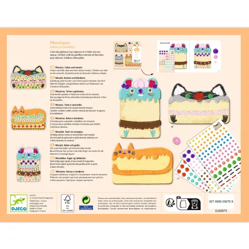 Djeco Kollázs műhely - Édességek - Cakes and sweets