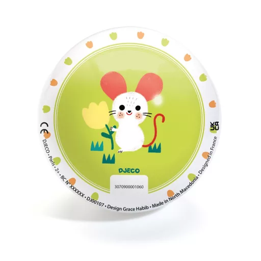 Djeco Gumilabda, ∅ 12 cm - Kiskertben - Lovely bugs Ball