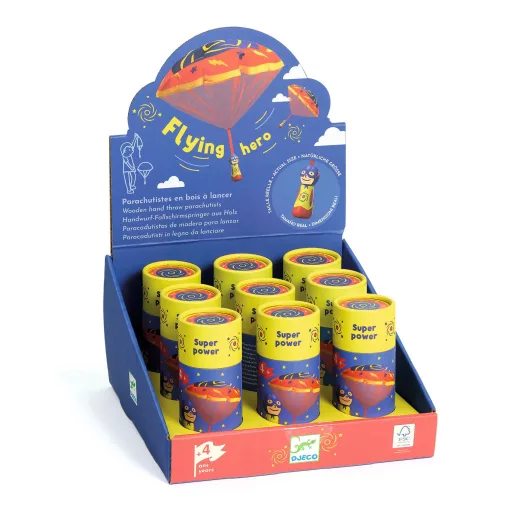 Djeco Ügyességi játék - Repülő hős - Flying hero - Super Power
