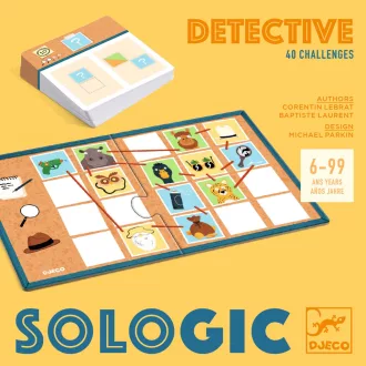 Djeco Logikai játék - Nyomkövető - Detective