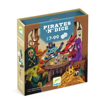   Djeco Társasjáték - Kalóz kockázat - Pirates 'n' Dice