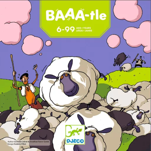 Djeco Társasjáték - Leg-előreee! - Baaa-tle