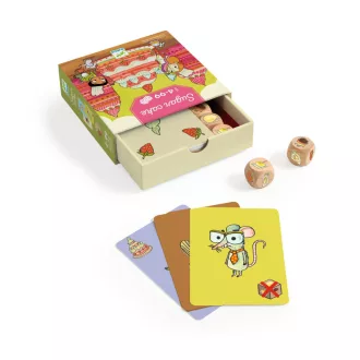 Djeco Társasjáték - Kockacukor - Sugarcake