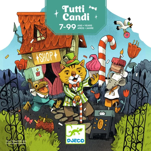 Djeco Társasjáték - Cuki bolt - Tutti Candi