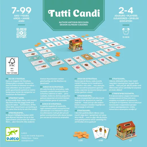 Djeco Társasjáték - Cuki bolt - Tutti Candi