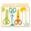 Djeco Kreatív eszközök - 3 olló: sima, cikk-cakk, hullám - My 3 Big Scissors!