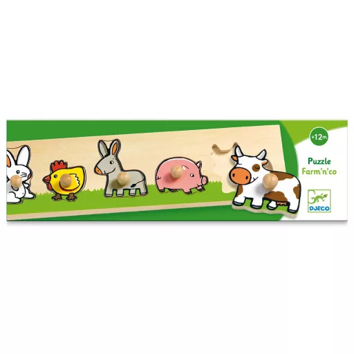 Djeco Formaillesztő, formaberakó - Tanya - Farm