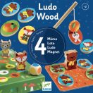 Djeco Társasjáték - Négy pajti - Ludo Wood