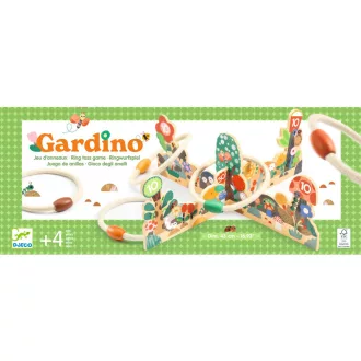 Djeco Célba dobó játék - Kiskertben karika dobó - Gardino