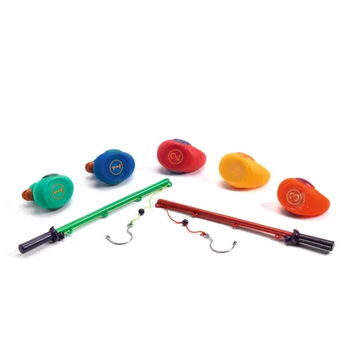 Djeco Horgász játék - Szivárványos kacsák - Rainbow fishing ducks